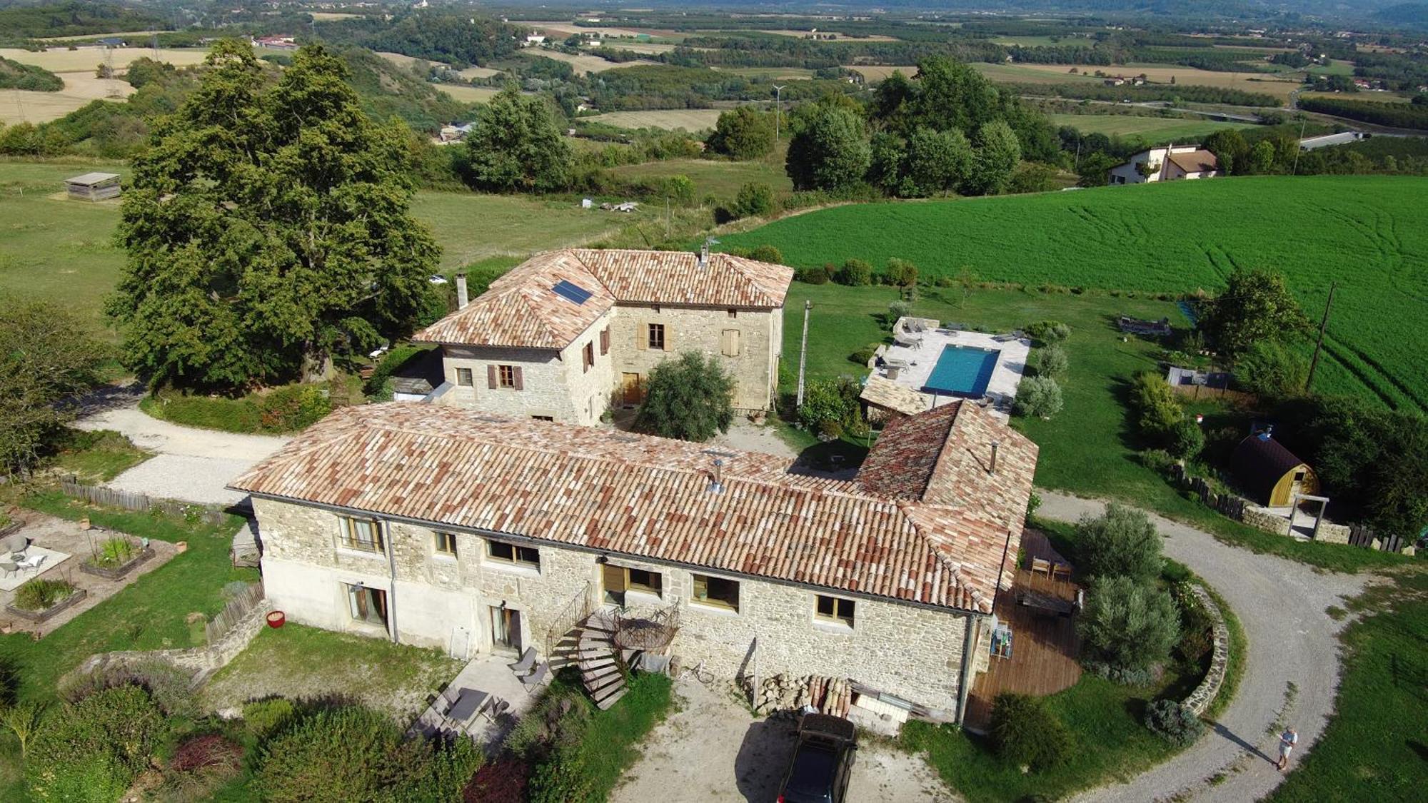 Gites&Chambres D Hotes Les Granges Du Fournel Saint-Lattier Exterior photo